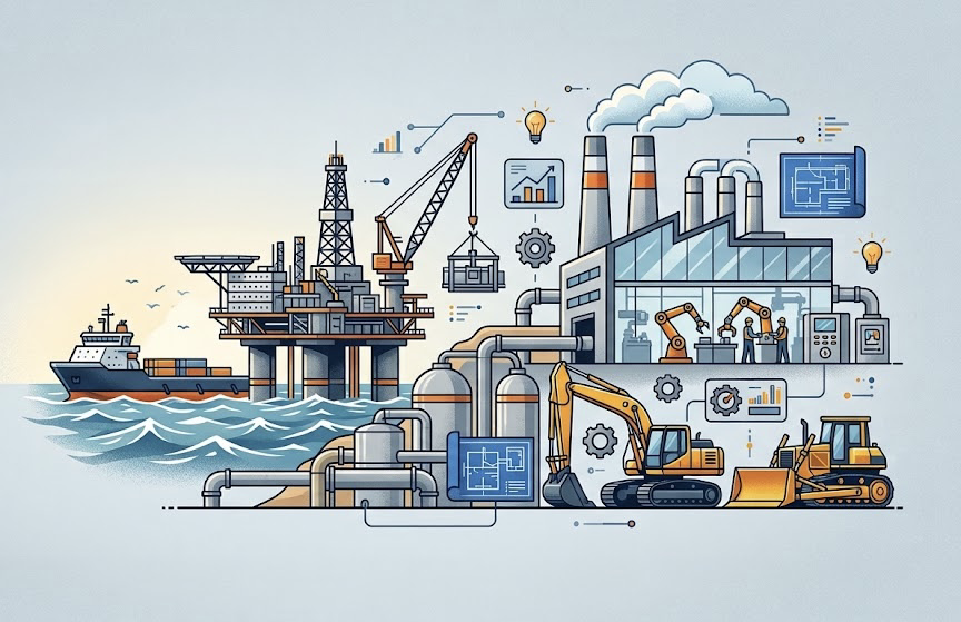 Offshore hydraulische installatie
