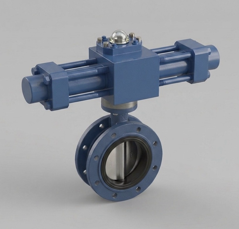 Butterfly valve voor offshore toepassing